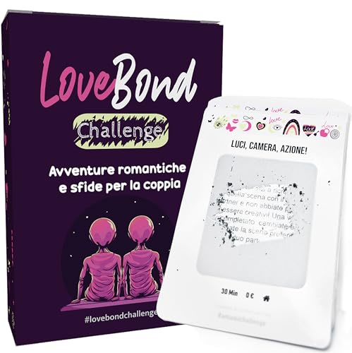Juego en Italiano de desafíos para Parejas Lovebond Challenge