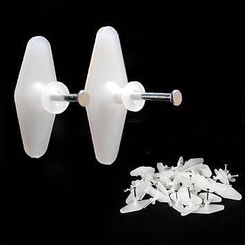 Jinka Nails(Combo:25 Pieces Regular Size and 15 Pieces Large) Wall Hooks for Hanging Photo Frames, Clocks, Mirrors, Keys, Decorative Items, etc. 40 Pieces Packet