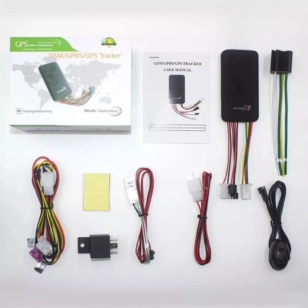 بديل view of GT06A GPS Tracker package contents