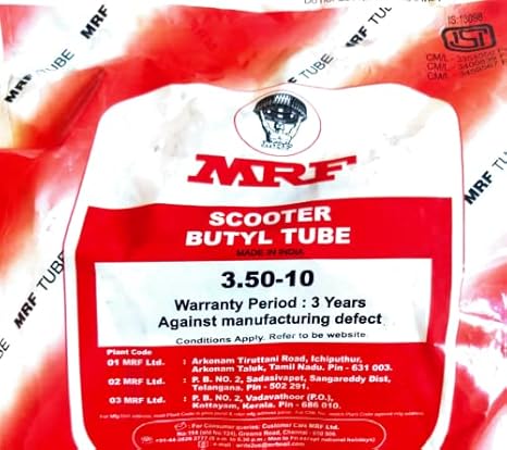 MRF 3.50-10 Car TUBE