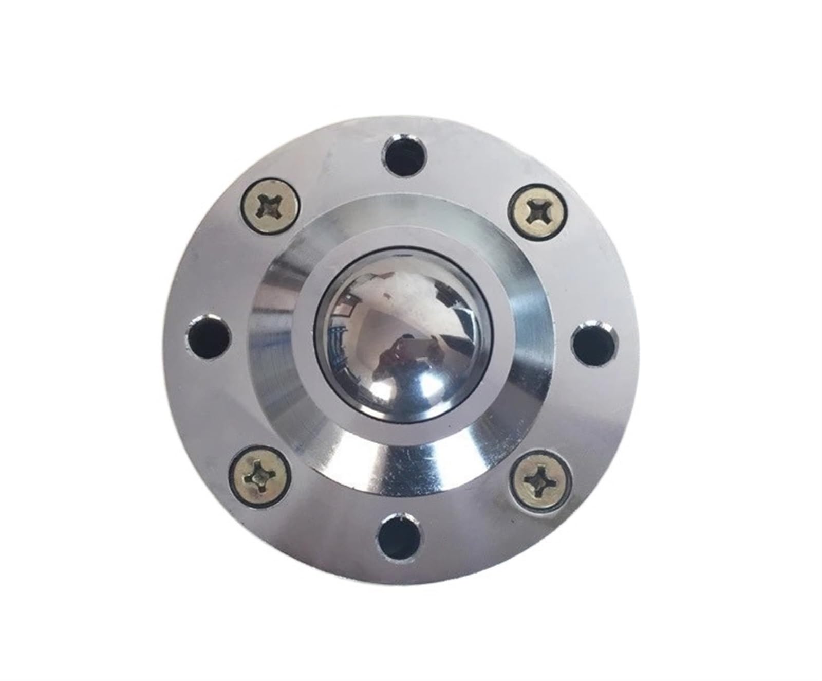 Heavy-Duty IS25 Precision Universal Ball Bearing Casters/Wheel,Flange Hole Installation Detachable Cleaning 1Pcs