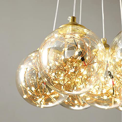 Éclairage de salon moderne avec étoiles LED chaleureuses à monter - 7