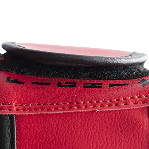 Luva De Boxe E Muay Thai - Vermelho e Preto - 12oz - Acte Sports