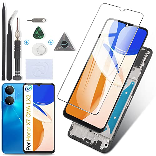 📣 Suggerimenti per l'installazione ----- Si prega di testare lo X7 CMA-LX1 LX2 LX3 Ricambio schermo prima dell'installazione, assicurarsi che lo schermo sia normale da usare. Quando si installa lo schermo, fare riferimento alle istruzioni allegate al nostro pacchetto. Non consigliare l'installazione senza alcuna esperienza. Se è necessario il collegamento di Guida video all'installazione, contattaci tramite messaggio Amazon. Ti risponderemo al più presto.