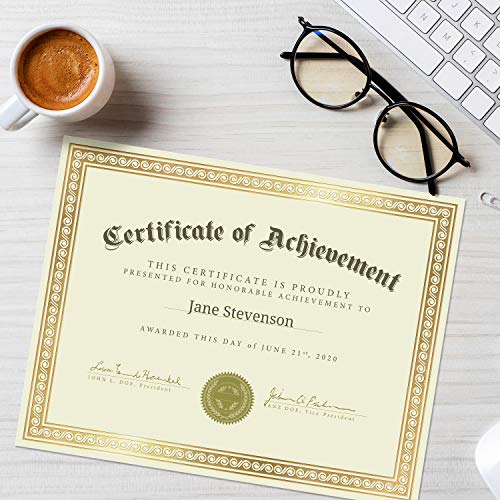Sweetzer & Orange 157-160 Plain Certificate Paper For Awards. Set Of 50X thumb #2