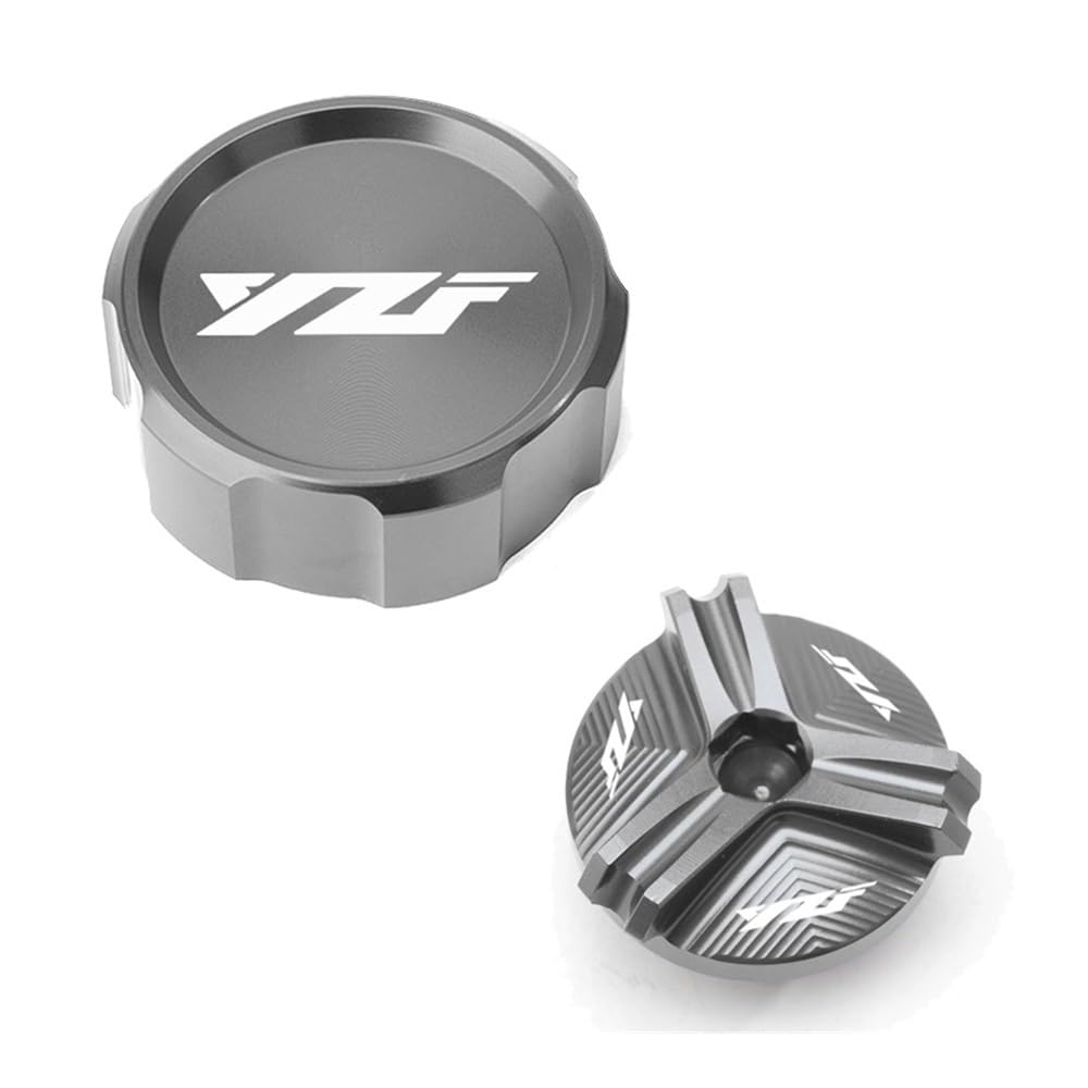 tapón depósito líquido Frenos para R1 R6 R7 R1M YZF YZFR1 YZFR6 YZFR7 2001-2023 2007 2008 Cubierta Depósito Líquido Frenos Delantero Motocicleta Tapa De Llenado De Aceite