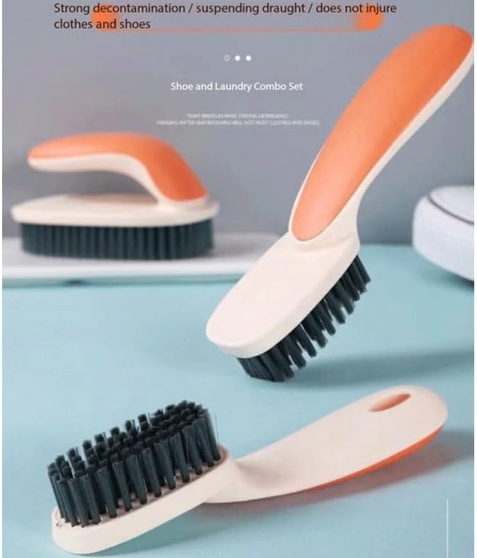 Multi-Functional Laundry Brush No Damage to Shoes Soft Shoe Long Handle Clothes Household Cleaning