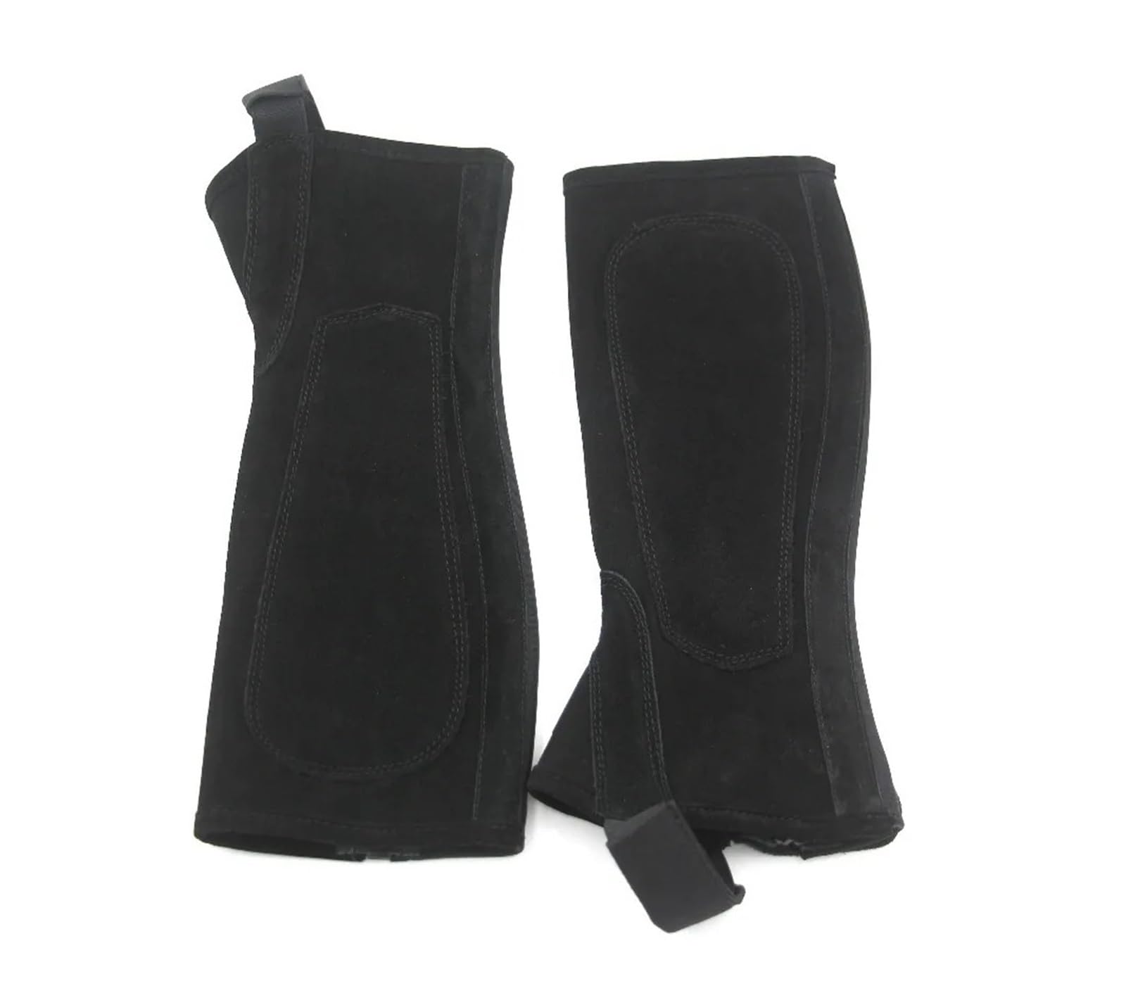 Reiten Half Chaps Reitchaps Halbchaps Wildleder-Reitchaps Körperschutzausrüstung Wildleder-Chaps Pferdesattel