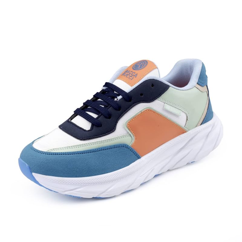 See full amazon price history chart for Bacca Bucci Mens Sylvia Chunky Sole Sneakers for The Modern Gen Z Orange UK 8 Bacca Bucci Mens Sylvia Chunky Sole Sneakers for The Modern Gen Z Orange UK 8 (B0D9DFHDJM) Amazon Price History, Amazon Price Tracker
