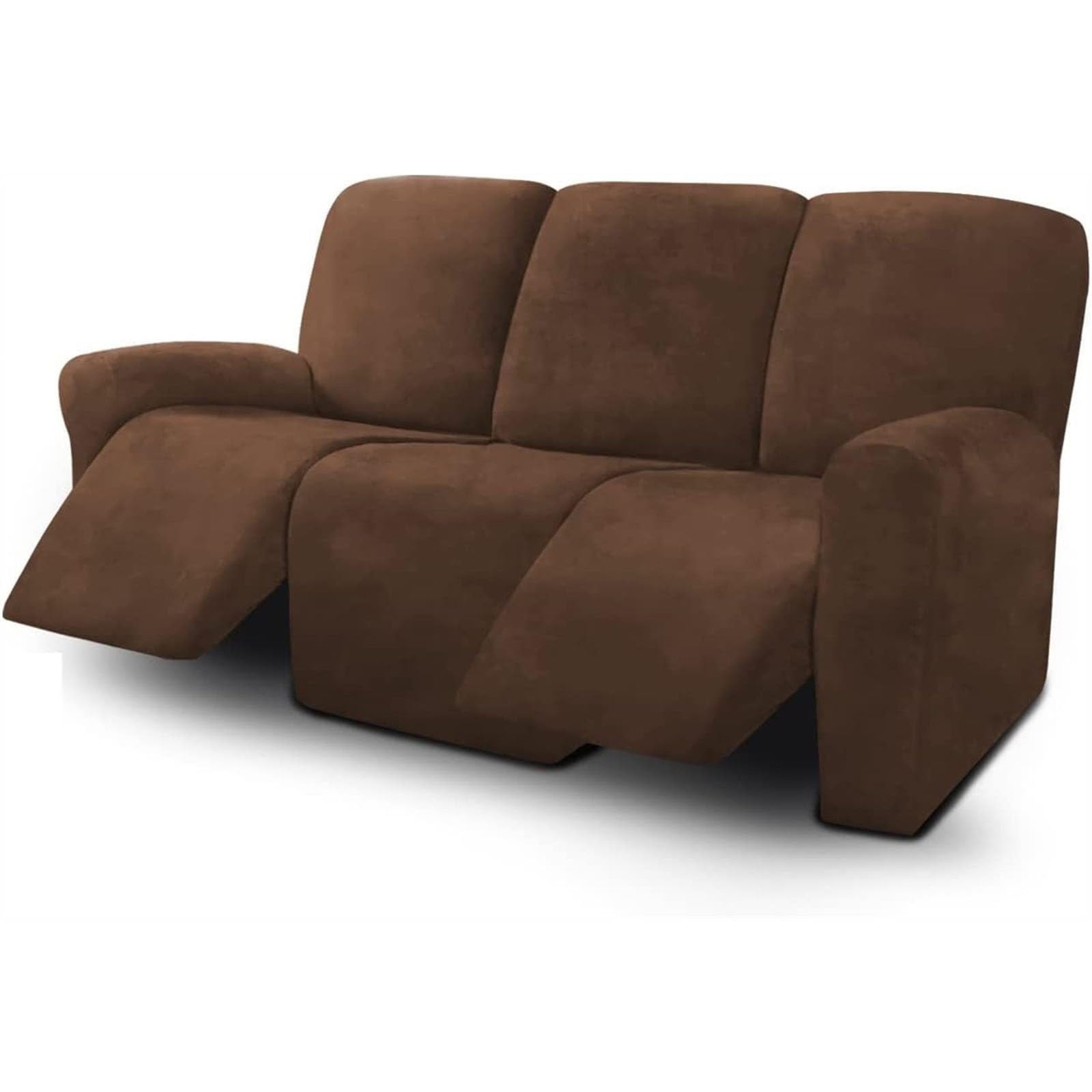 Copripoltrona Fodera Per Poltrona Da Casa Antipolvere Copripoltrona Per 1/2/3 Posti Antiscivolo Copri Poltrona Relax Reclinabile Elasticità Per Salotto(1-seater,Coffee)