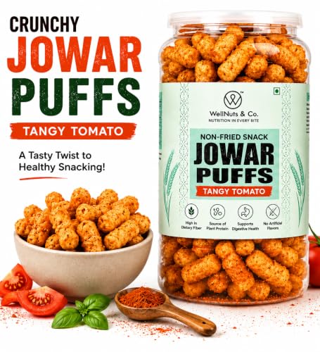 Image of WellNuts & Co. Healthy Snack Combo Pack of 4 |Fruit Nut Meusli - 200g, Jowar Puffs Tangy Tomato - 200g, Masala Ragi Chips - 150g, Quinoa Salad - 325g| Roasted & Ready to Eat Snacks | High Protein & High Fiber Combo | Snacks for Healthy Everyday