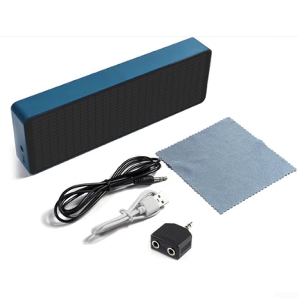 Indicateur de spectre musical, analyseur d'affichage du spectre de musique LED couleur VU mètre RVB affichage du niveau audio carte amplificateur avec câble audio USB