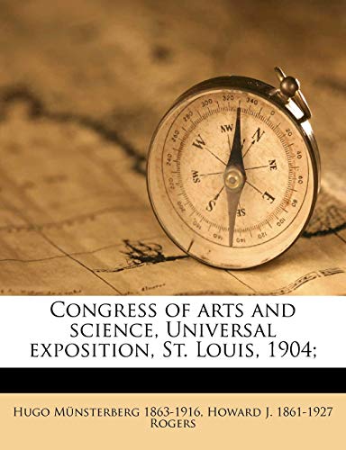 Congress of Arts and Science, Universal Exposition, St. Louis, 1904; Volume; Volume VII