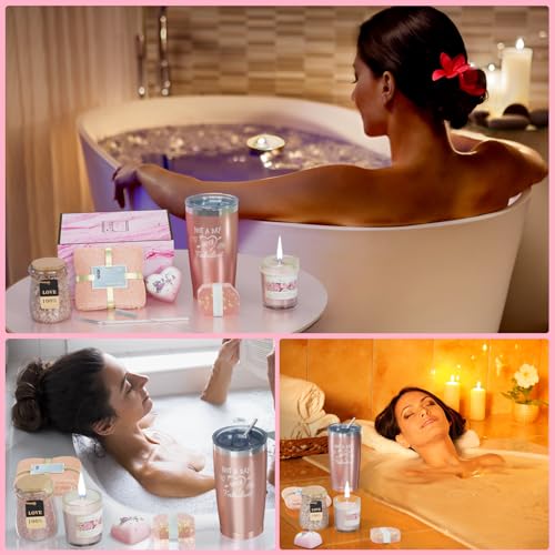 Verjaardagscadeaus voor vrouwen, cadeaus voor mama, cadeaus voor haar, vriendin, zus, vriendinnen, kerst, Valentijnsdag, moederdagcadeaus Ontspannende spa cadeauset voor vrouw - Afbeelding 6