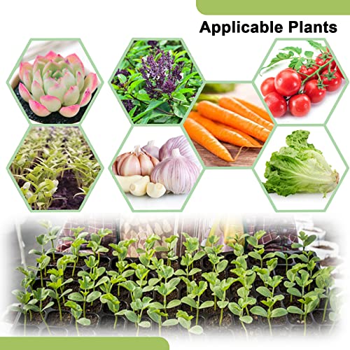 72-Hole Seed Tray Dibber – Plastic Soil Digger And Seed Spacer For Planting Seeds And Bulbs, Seedling Tray Soil Garden Tool, Gift For Gardener. #TOP4