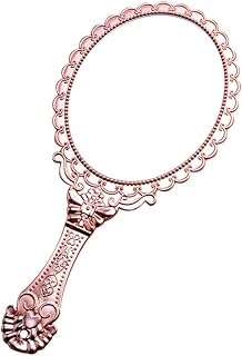 AKOAK Espejo de maquillaje de mano vintage, e...