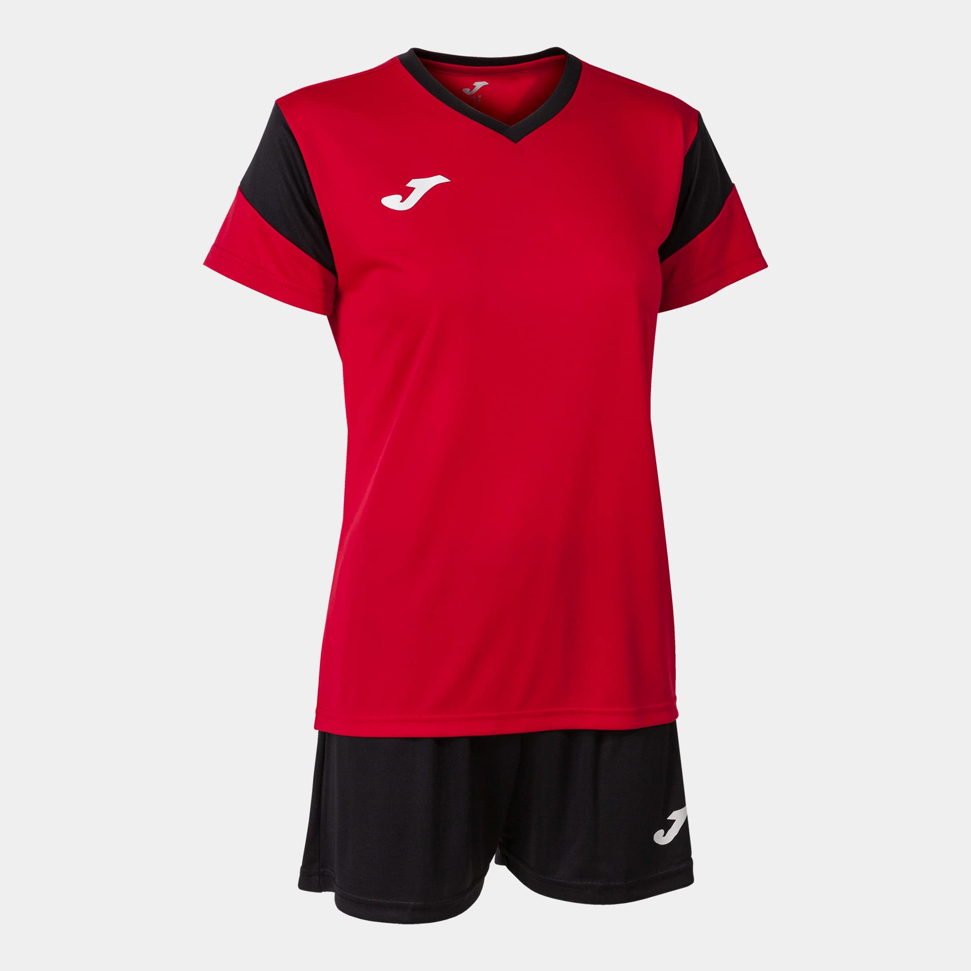 Joma Set Phoenix-​Femme, Rouge, Noir, XL