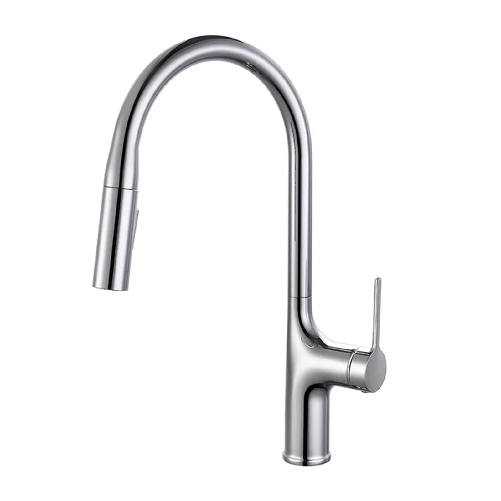 Robinet de cuisine en laiton noir mat au design contemporain et finitions luxe
