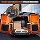 RASHION 2pcs Scheunentür Lagerorganisator kompatibel mit Ford Transit Custom hintere Scheunentürstaschen Arbeitswerkzeuge Camper Van Set
