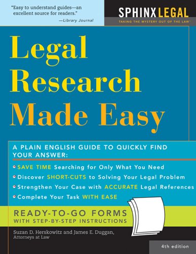 Buy Legal Research Made Easy — BookShops.in