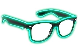 Neon Rave Glasses: Illuminate Your Halloween with Electrifying Style