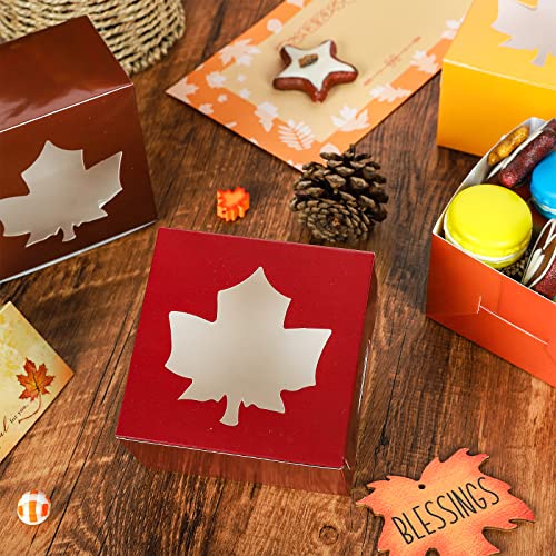 Anydesign A0430 24Pcs Fall Treat Boxes 4 Colors Cardboard Box thumb #4