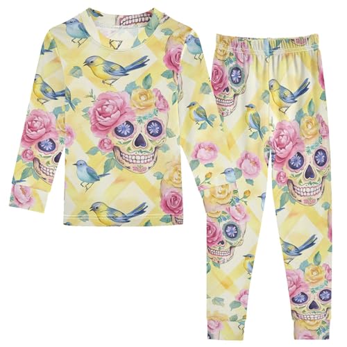 UMIRIKO Pajamas Sets Sleepwear Long Sleeve 2 pcs Clothes Pjs 24M 202b8526
