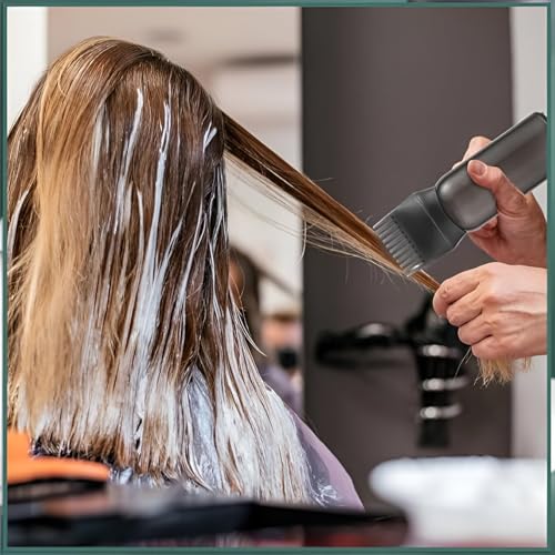 HIYON Hair Dye Applicator Bottle with Comb Nozzle | Refillable Squeeze Bottle for Oil, Color, or Shampoo | Root Touch-Up Tool for Hair Coloring | Leakproof Plastic | 3 Color Variants - Image 7 thumbnail