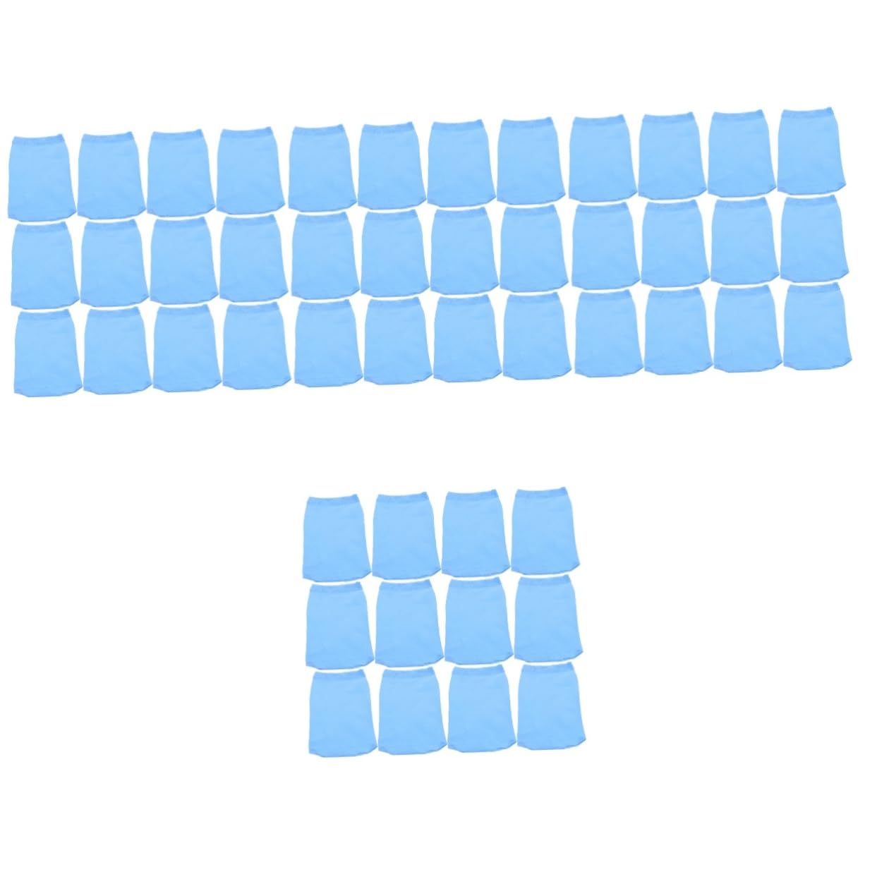 SUPVOX 4 Juegos Quinielas Filtro De Piscina Frasco Neto Filtros De Piscina Limpieza Piscina Colador Skimmer De Piscina sobre El Suelo Limpiador De Red De Piscina Nylon Blue 25 Piezas * 4