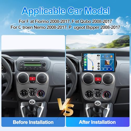 Solution GPS et Bluetooth pour Fiat Fiorino de 2008 à 2017 avec Android Auto - 7