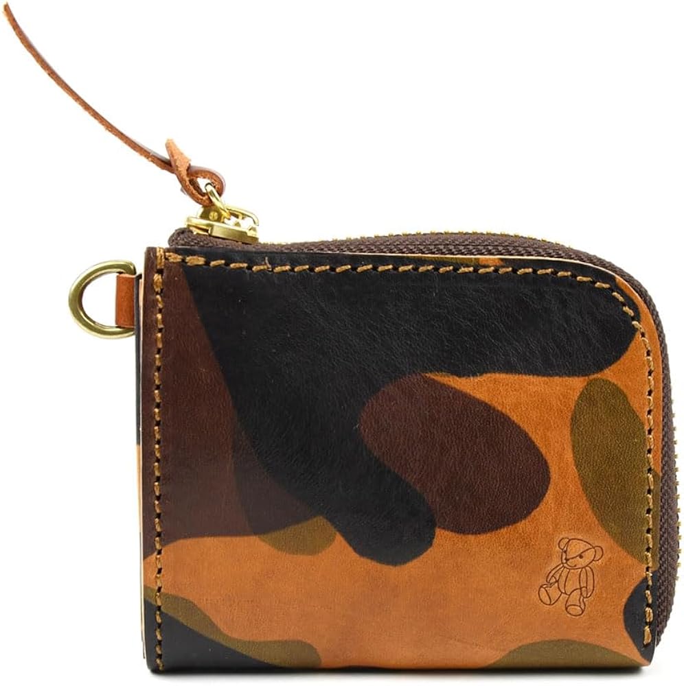 Amazon | [バニラベア] Lファスナーウォレット コンパクト財布 L字