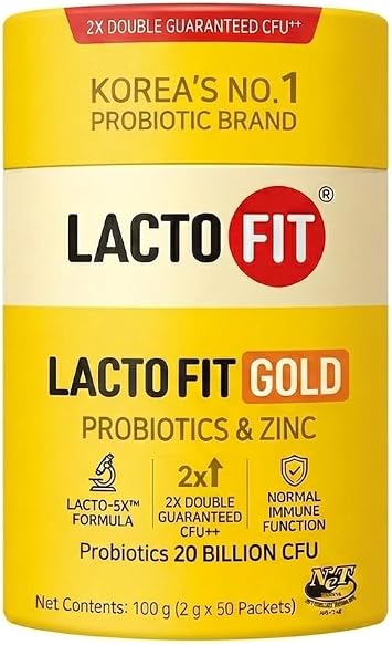LACTO-FIT Gold 1 Pack 2g x 50 Sticks, lactofit Korean