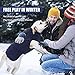 LIANZIMAU Hundepullover Grosse Hunde Fleece Hundemantel Fleecejacke Wintermantel Hunde Pullover für kleine mittelgroße große Hund Warm Hundejacke Wolters Hundemantel