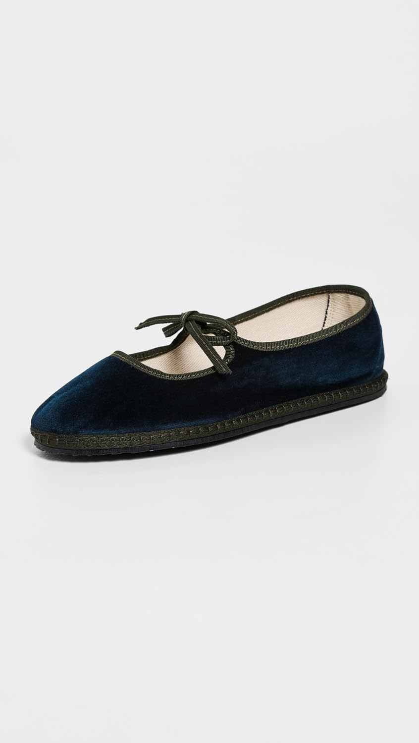 ViBi VENEZiA Women's Brigitte Velvet Mary Jane Flats - Image 2