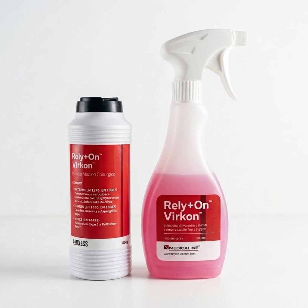 Rely+On Virkon, disinfettante di alto livello per superfici, da 500 grammi