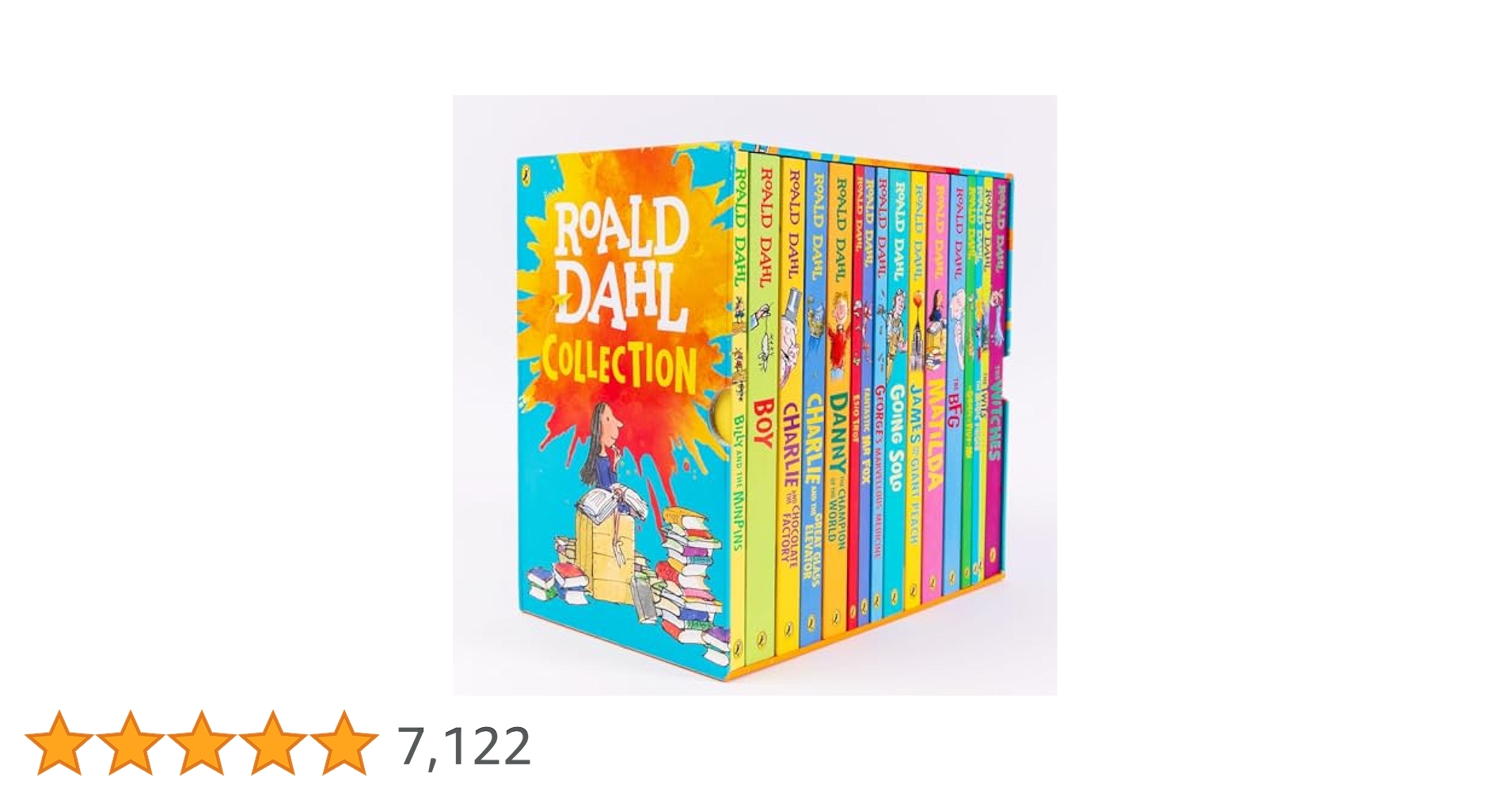 Roald DAHL collection 24冊 洋書 正版 Roald Dahl (正版) Collection 最抵價 : 買書書 BuyBookBook