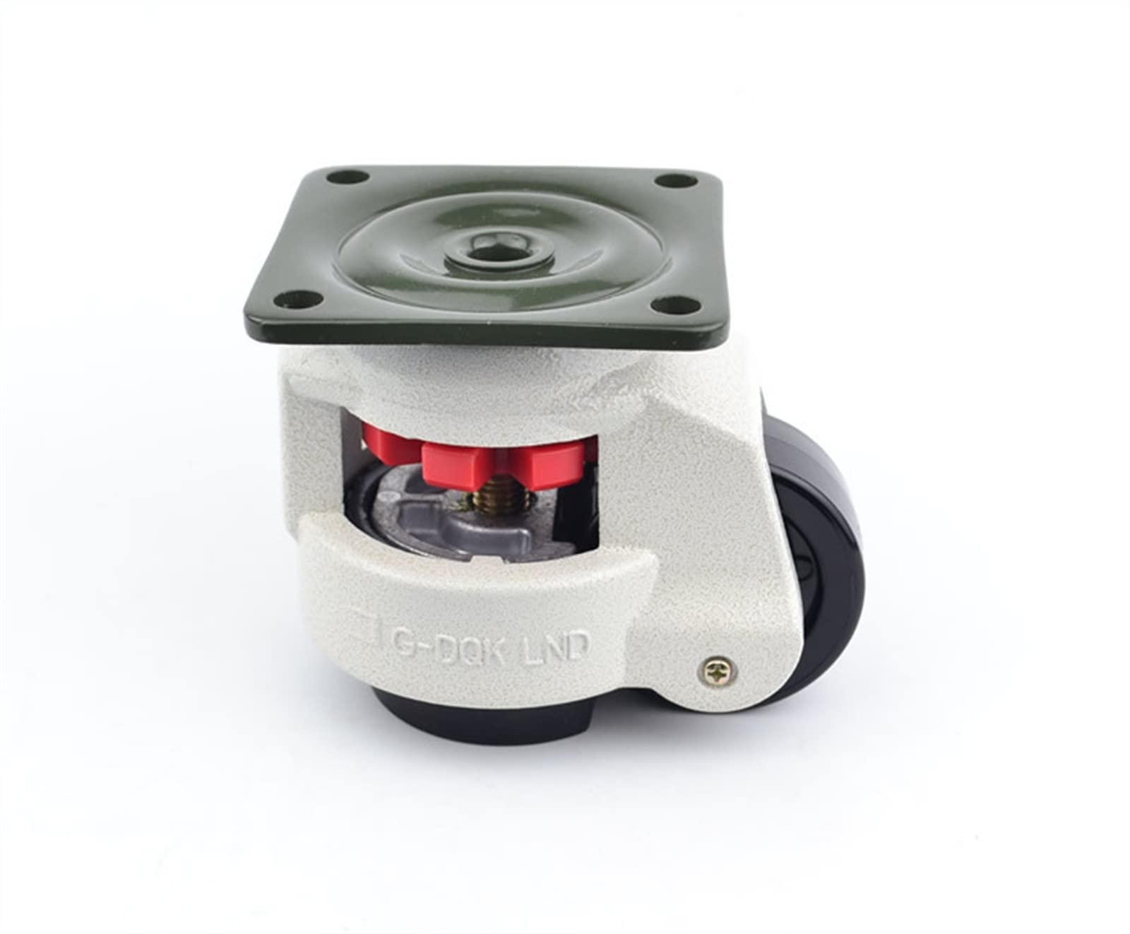 Ruedas de ajuste de nivel GD-80F con soporte plano para maquinaria y expendedoras de gran peso 6