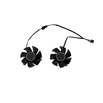 FS1250-S2053A 0.19A GPU VGA Video Cooler Graphics Card Fan Compatible Gigabyte GTX 1650 1630 GTX1650 D6 OC Low Profile 4G Card Cooling Color 2-Fan