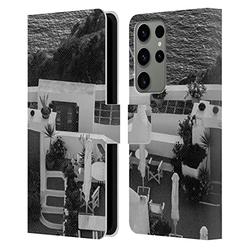 Étui portefeuille en cuir Samsung S23 Ultra housse protection clapet motif Haroulita