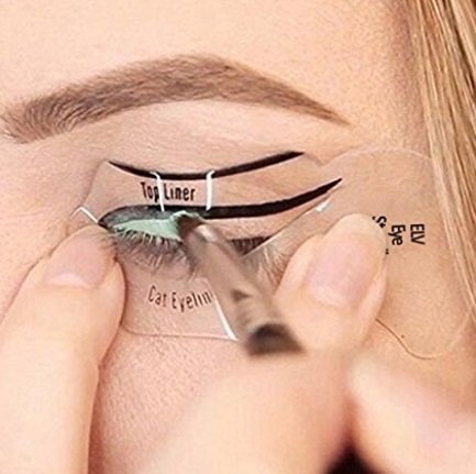 Image of Jern Cat Eyeliner Stencil and Smokey Eye Stencil (2 Pieces)