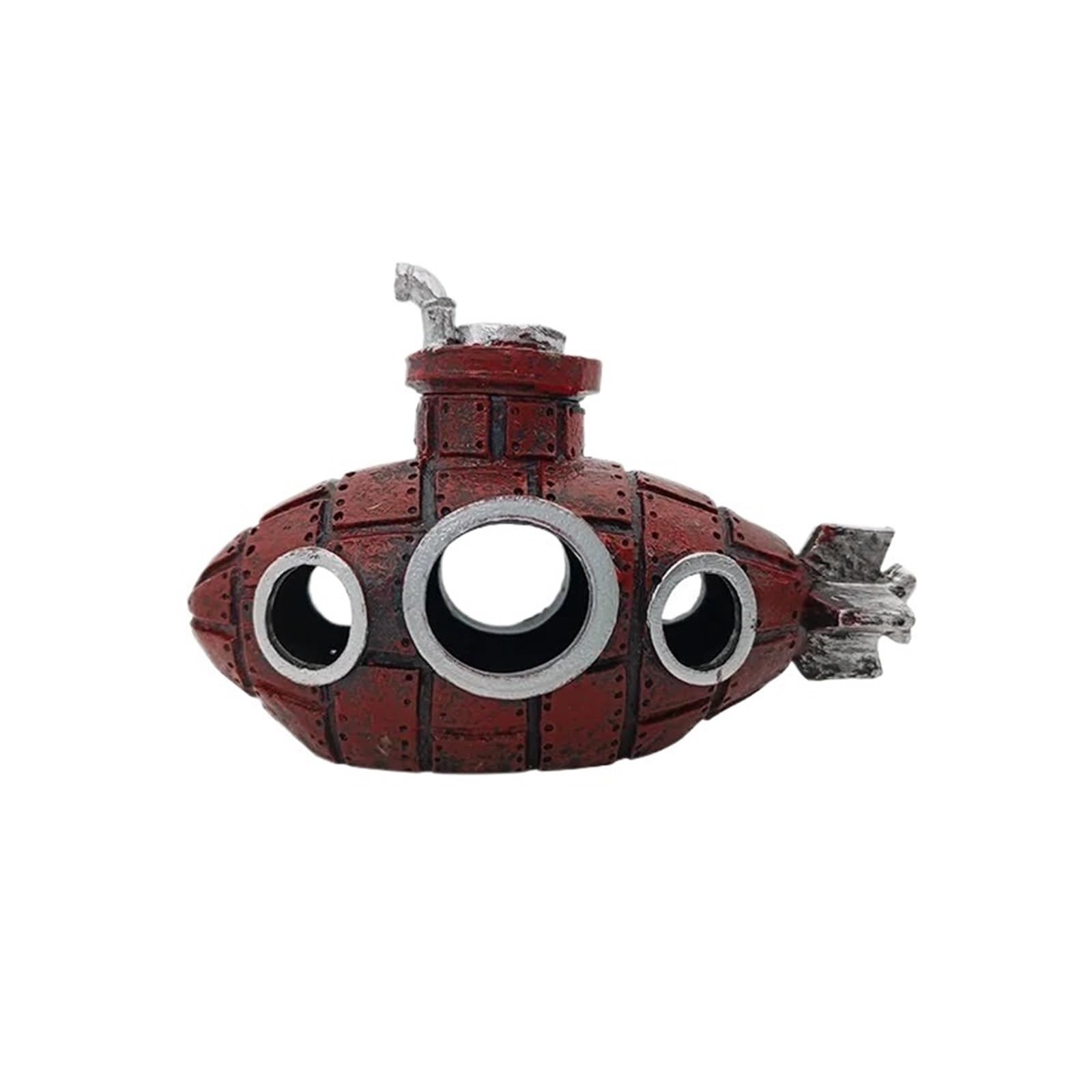 AYWTIUN aquarium ornaments Resin Submarine Ornaments Fish Shrimp Shelter Cave Landscaping Accessories for Aquarium Tank Decorations