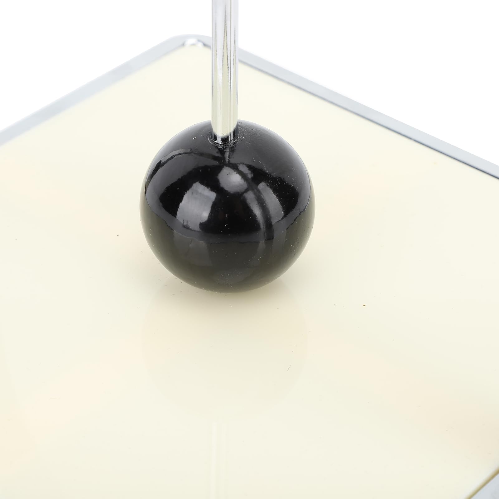Ejoyous Servilletero para Mesa Dispensador de Servilletas Cuadrado de Hierro y Madera Compuesta 5,91 X 5,91 X 6, Pulgadas Diseño Plano que Ahorra Espacio con Prensa para Cocina Comedor Restaurante