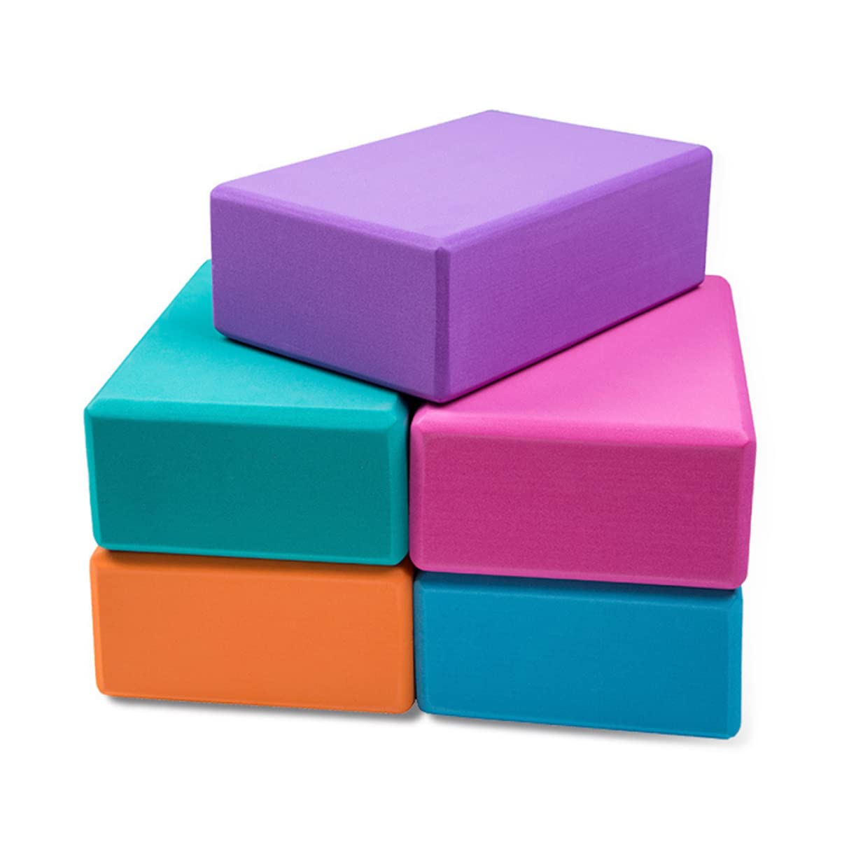 HONMEET Yoga Block Crazy Fitness Yoga Brick Exercise Mats Mats Prop Pilates Ball Leggings Elastic Gymnastics Bolster Gym Stretching Pilates Poster Therapy Pole Stretch Green