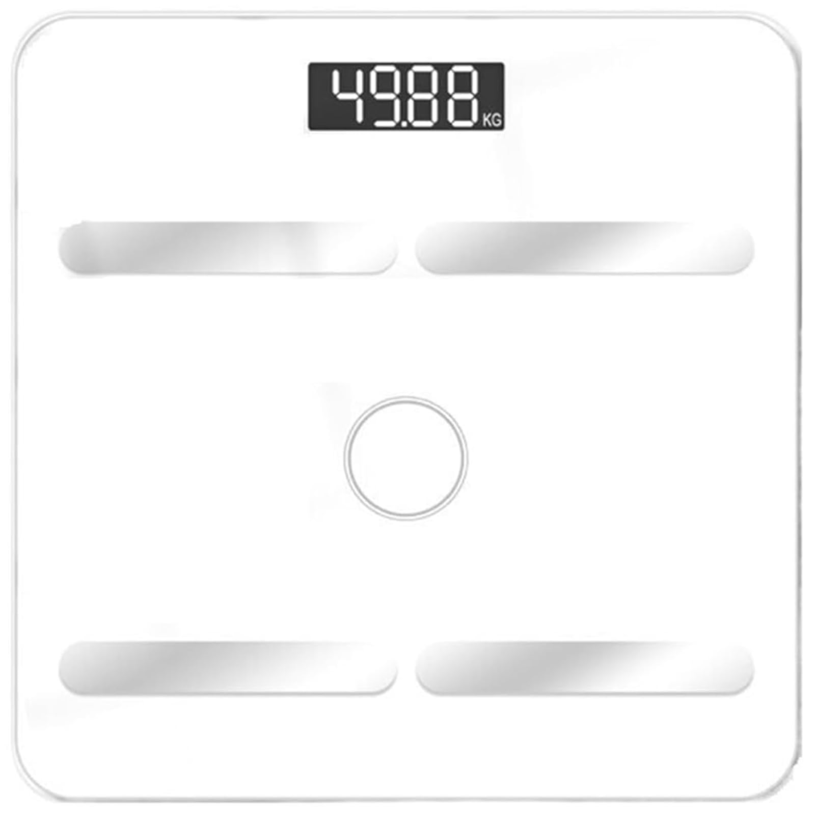 Balanza Báscula de baño con diseño de plataforma de vidrio templado, balanza Digital de alta precisión para personas, báscula de grasa corporal Alta precisión