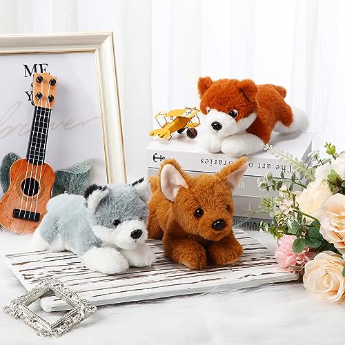 Skylety 3 Pcs 7.87 Inches Dog Stuffed Animal Plush Dog Soft Plush Dog Pillow Toy Fluffy Puppy Set for Christmas Girls Baby Kids Dog Party Favor Birthday Home Decor(Pomeranian, Chihuahua, Corgi) Skylety 3 Pcs 7.87 Inches Dog Stuffed Animal Plush Dog Soft Plush Dog Pillow Toy Fluffy Puppy Set for Christmas Girls Baby Kids Dog Party Favor Birthday Home Decor(Pomeranian, Chihuahua, Corgi)