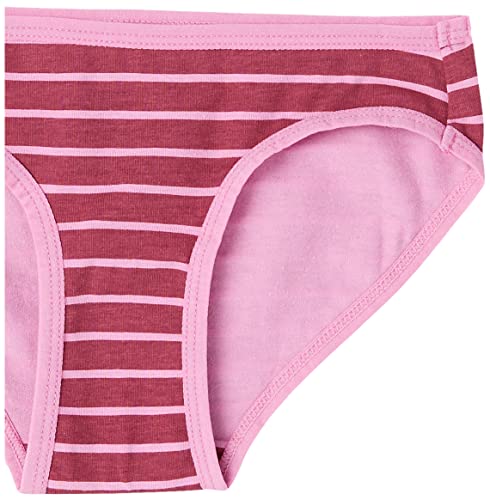 Amazon Essentials Mädchen Bikini-Unterwäsche, 14er-Pack, Mehrfarbig/Tier/Streifen, 9 Jahre