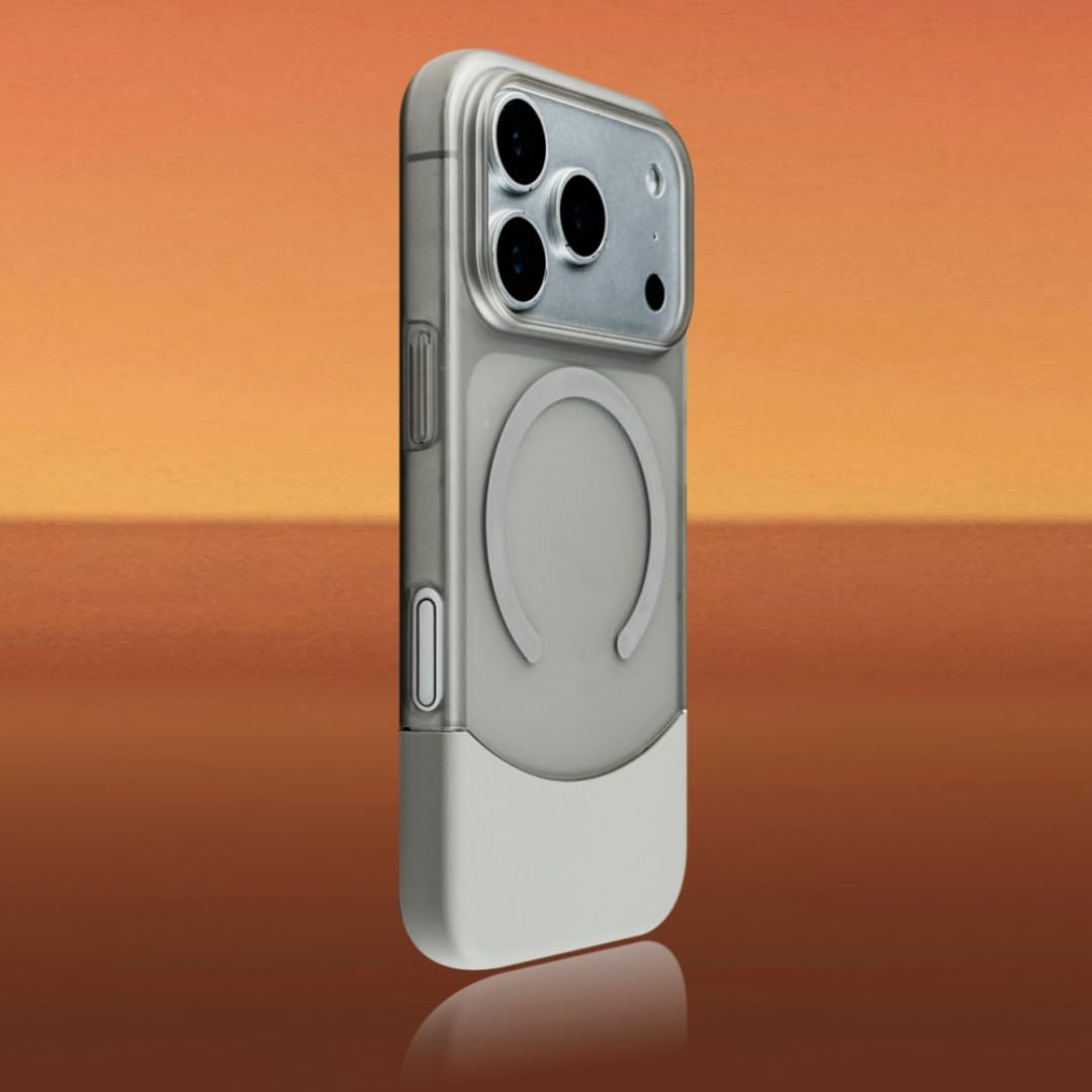 Coque de luxe iPhone 11 rigide mate magnétique gris premium - 3