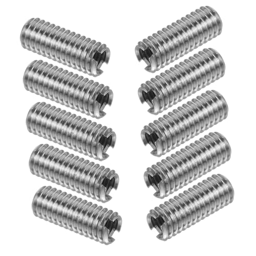 Mikikit 10Pcs Threaded Insert Nut for Furniture Metal Nut Inserts with High Precision Threading for Various Applications Machinery and Electronics