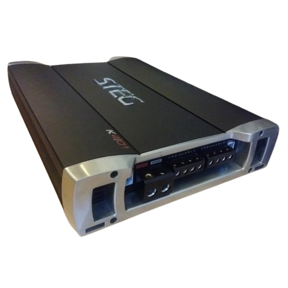 ステッグSTEG K4/01 4chアンプ 1 x STEG K4.01 Competition Amplifier 4 Channel Spl 145 x 4 Watt