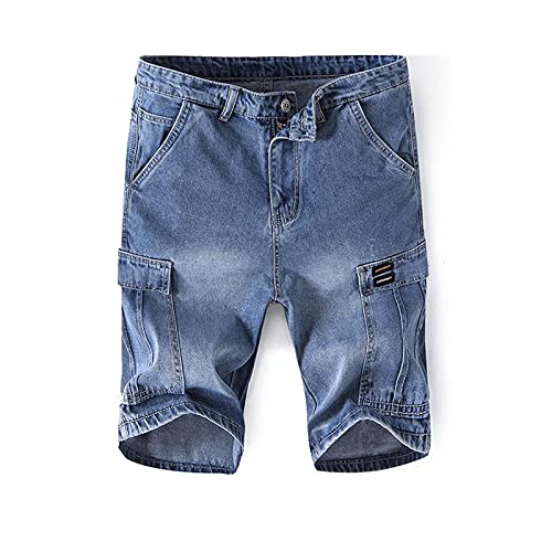 Dreamyth Womens Drawstring Shorts Summer Men's Fittings Style Shorts Fashion Shorts Comfortable Fashion Summer Pants Blue #TOP6